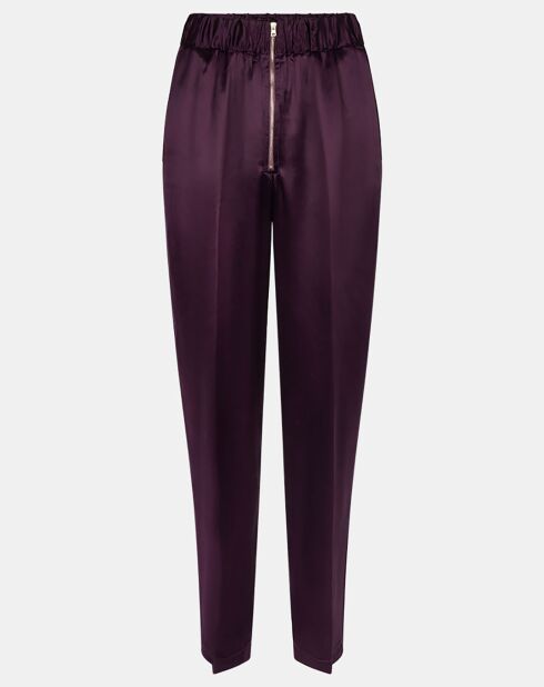 Pantalon Elasticated bordeaux