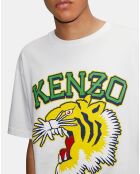 T-Shirt Tiger Varsity blanc