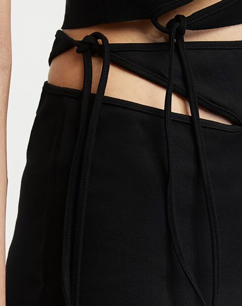 Jupe en Coton Organique Badabom noire