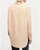 Chemise Ml Popeline Tilda beige