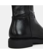 Bottes en Cuir Alex noires