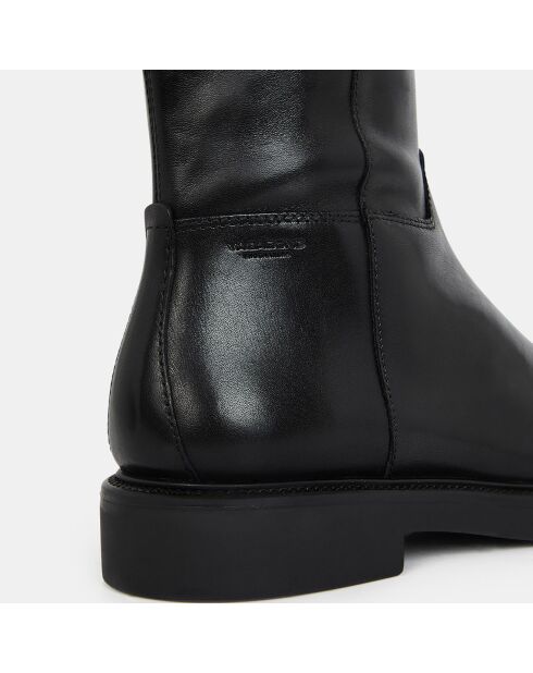 Bottes en Cuir Alex noires