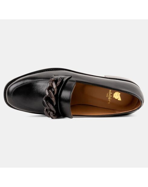 Mocassins en Cuir noirs