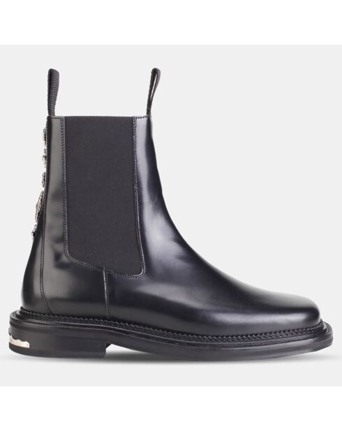 Boots en Cuir noires