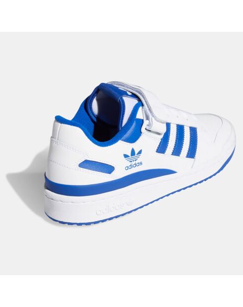 Baskets en Cuir Forum Low blanc/bleu