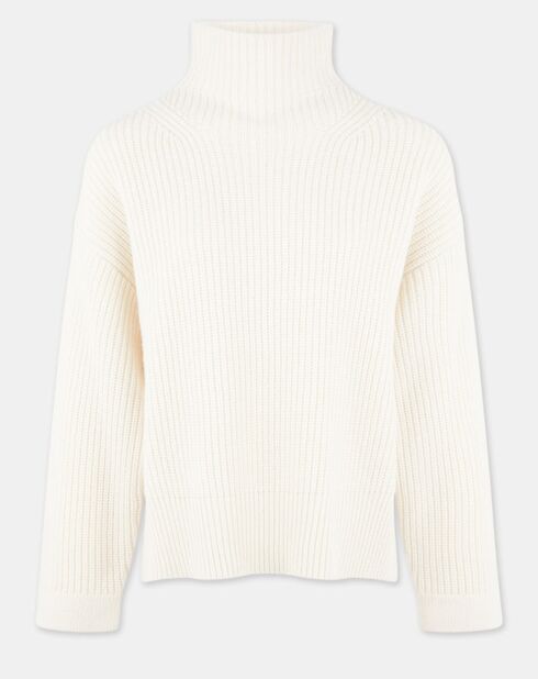 Pull en Laine & Cachemire Sydney écru