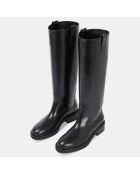 Bottes en Cuir Henry noires