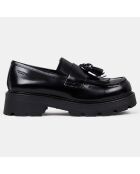 Mocassins en Cuir Cosmo noirs