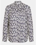 Chemise Luisaimp écru/noir