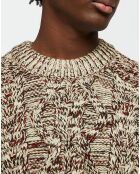 Pull en Laine mélangée Ted-Gb bordeaux