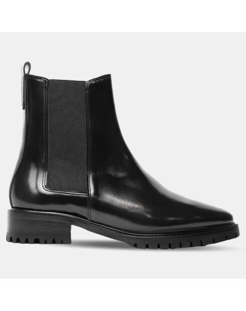 Chelsea boots en Cuir 500 noires