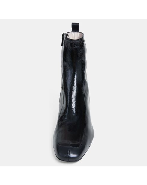 Bottines en Cuir Tichne noires