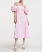 Robe Oksana rose clair