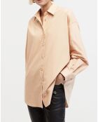 Chemise Ml Popeline Tilda beige