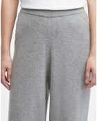 Pantalon 100% Cachemire Large Zalcov gris