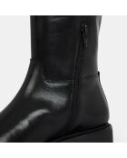 Bottes en Cuir Alex noires