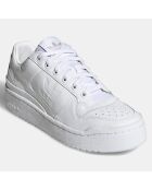 Baskets en Cuir Forum Bold blanches