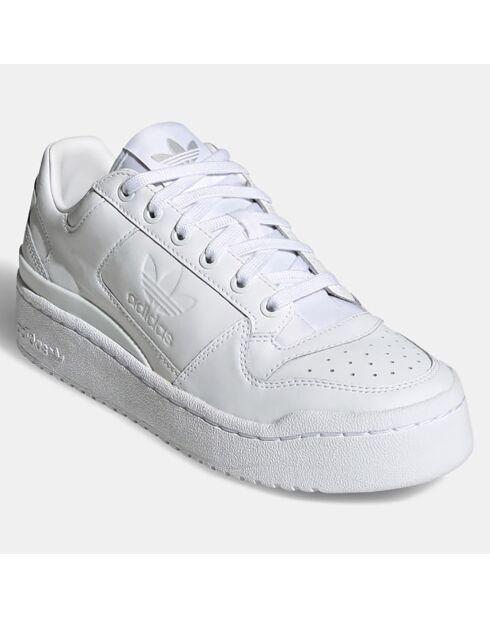 Baskets en Cuir Forum Bold blanches