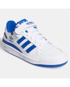 Baskets en Cuir Forum Low blanc/bleu