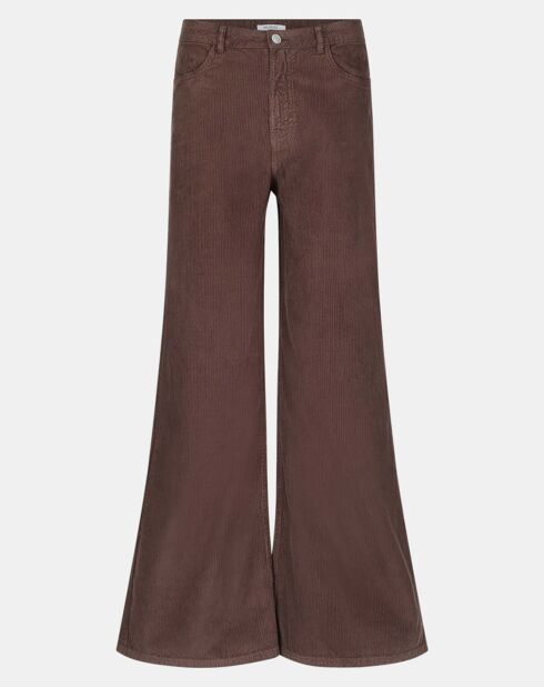 Pantalon en Velours côtelé Lenny 3 marron moyen