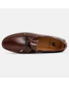 Mocassins en Cuir Lloyd marron foncé