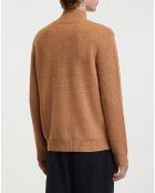 Pull 100% Laine Henley Jumper marron