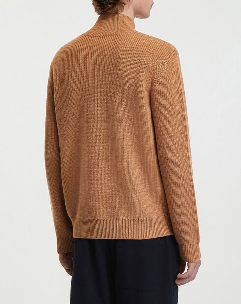 Pull 100% Laine Henley Jumper marron