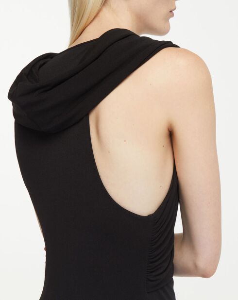 Robe Nikita - Hooded Mini noire
