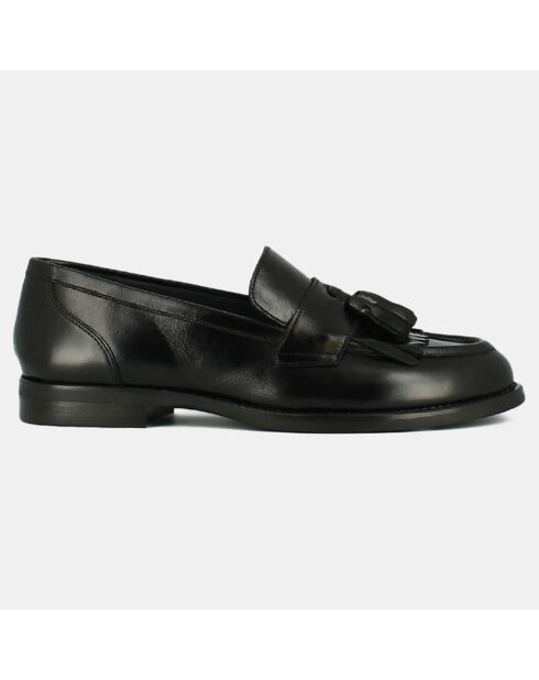 Mocasines Black Die Leather