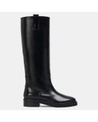 Bottes en Cuir Henry noires