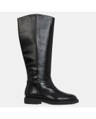 Bottes en Cuir Alex noires