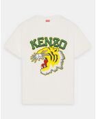 T-Shirt Tiger Varsity blanc