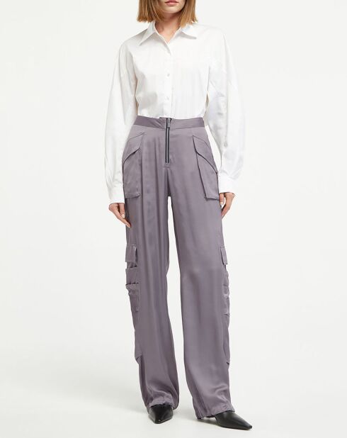 Pantalon Anatol Flow violet clair