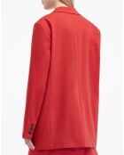 Veste Simple Tolede rouge