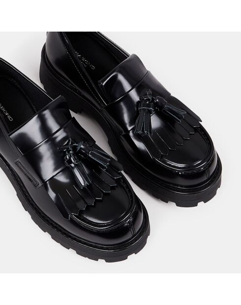 Mocassins en Cuir Cosmo noirs