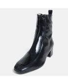 Bottines en Cuir Tichne noires