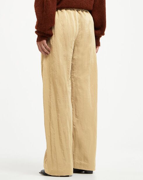 Pantalon Una beige