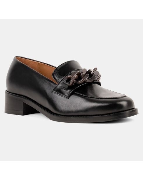 Mocassins en Cuir noirs