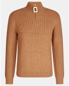 Pull 100% Laine Henley Jumper marron
