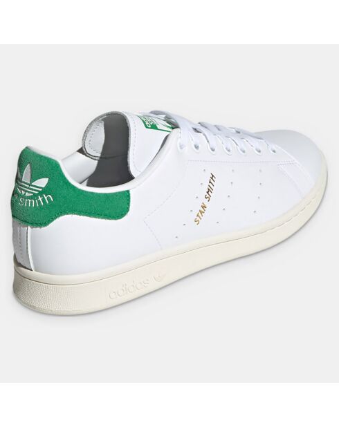 Baskets en Cuir Stan Smith Luxe blanc/vert