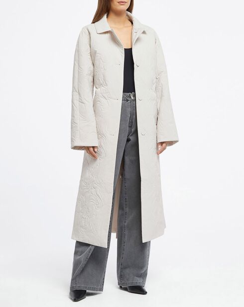 Manteau Oyster Padded blanc