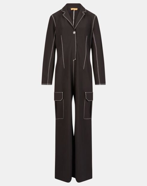 Emani jumpsuit, 1833 Casual Jersey zwart