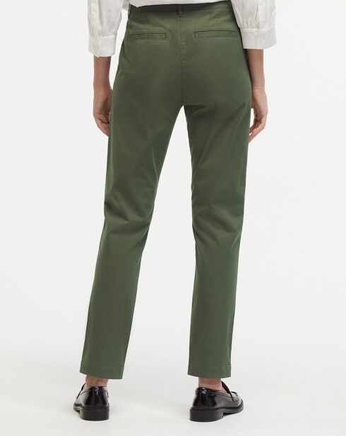 Pantaloni chino khaki Cyrip