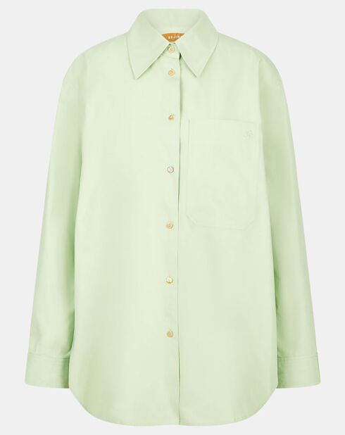 Chemise Caprice vert clair