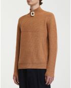 Pull 100% Laine Henley Jumper marron