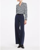 Chemise Luisaimp écru/noir