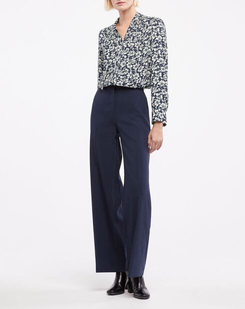 Chemise Luisaimp écru/noir