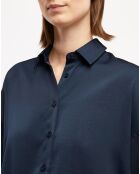 Chemise Ml Camille 10F bleu marine