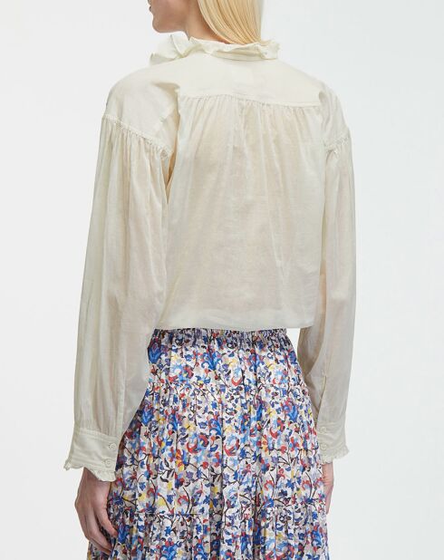 Chemise en Coton Bio Pamias-Gb écrue