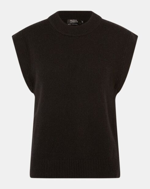 Pull en Laine & Cachemire Solal noir